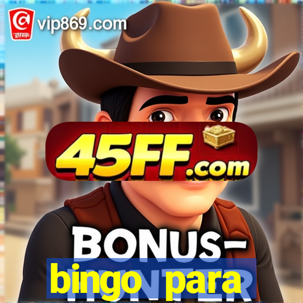 bingo para despedida de solteira para imprimir